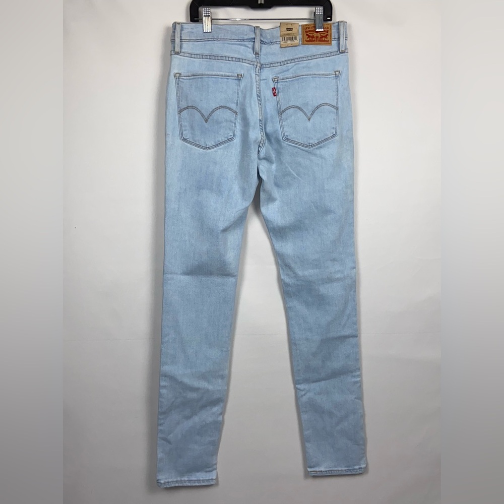 Levi’s Jeans Shaping Skinny Size 8 /29 Long Light Wash Denim NWT - Picture 5 of 10